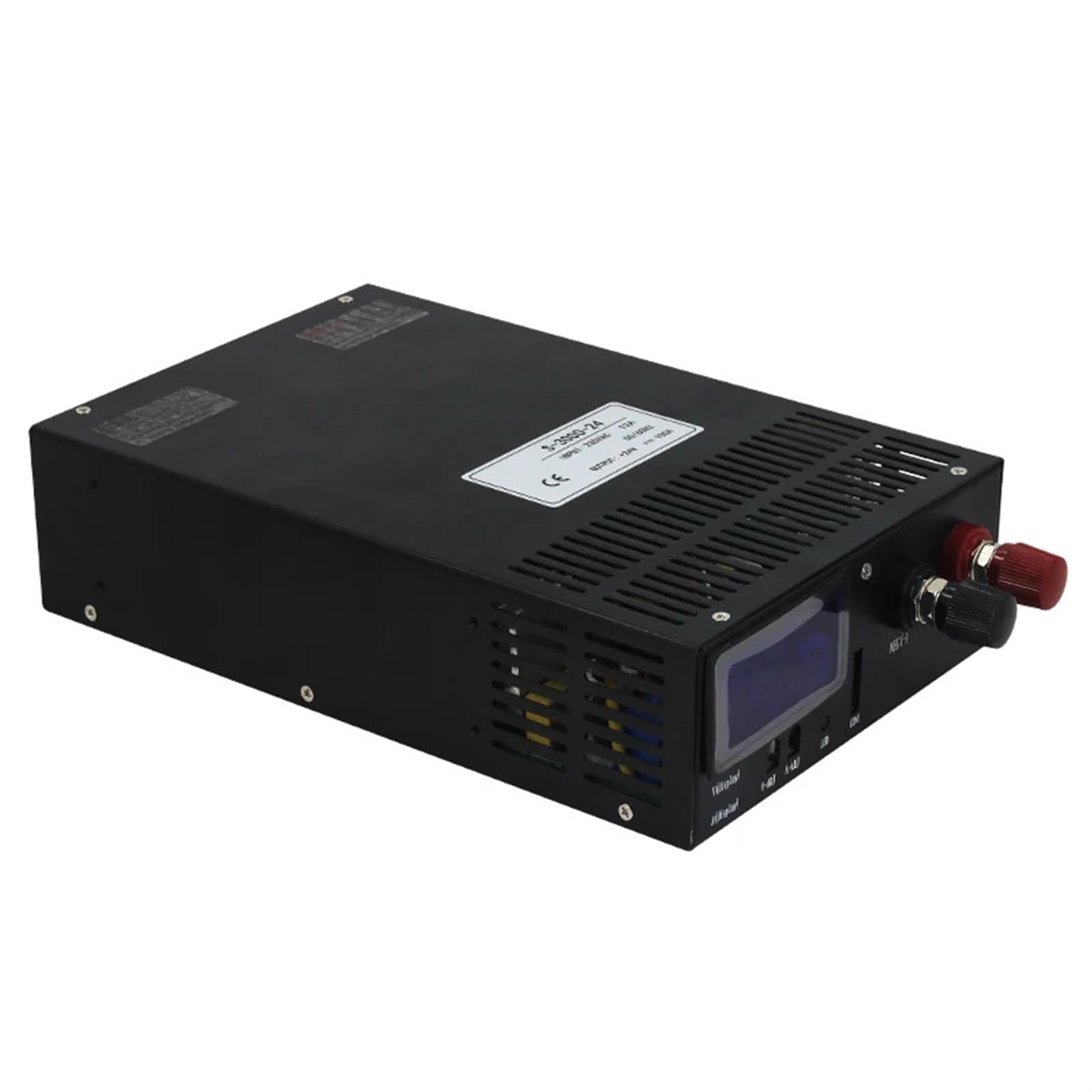 2RD58I8PM 2500W Switching Power Supply Adjustable 12V 15V 24V 36V 48V 60V 80V 100V 110V 200V 300V AC to DC LED Display(0-30V 0-83A)