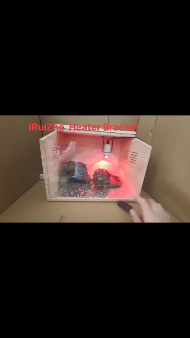 Reptile Ceramic Heat Lamp Holder Pet Heater Bracket for Heat Lamp Bulb 300W(Bulb Not Included) - image 8