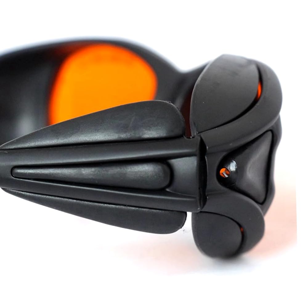 Lunettes de sécurité EP-3-2 190-540 nm OD7+ à large spectre d'absorption continue Lunettes de protection laser