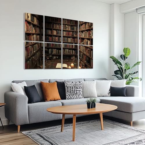 8 Pack de Paneles Acústicos Decorativos para Absorción de Sonido 48"x32" miniatura 6