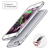 iPhone6/6S Battery Case ,Joyroom Ultra Slim Extended Battery Case for iPhone 4.7inch, with 2300mAh Portable Charger Case Slim Protective Case External Battery Rechargeable Backup Case (Silver)