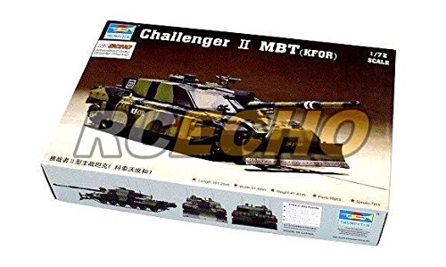 Char Challenger II KFOR Trumpeter 1/72 maquette plastique premium 07216