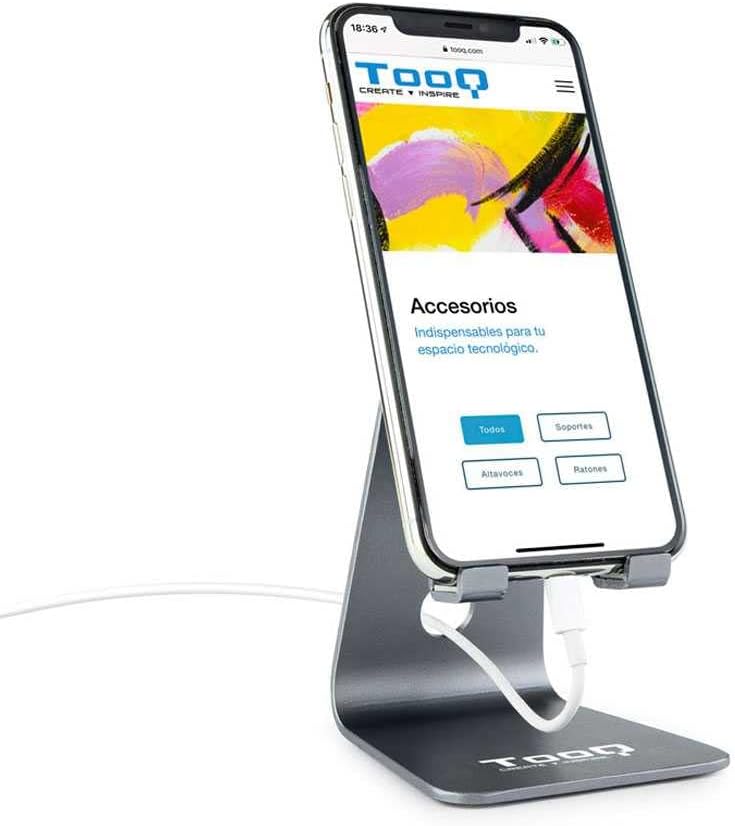 Mobile or Tablet Support TooQ PH0001-G11 Grey