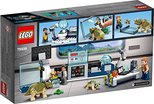 LEGO 75939 Jurassic World Dr. WUS Labor: Ausbruch der Baby-Dinosaurier, Spielzeug mit Owen-Minifigur – Ansicht 2