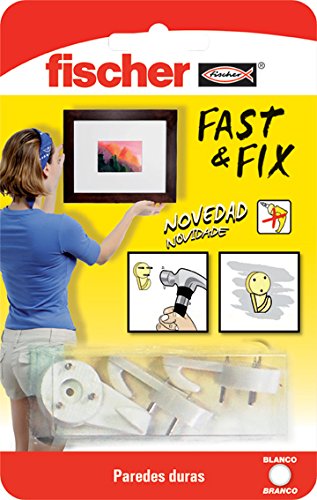 Fischer 534844 - Colgador 3 puntas fast&fix