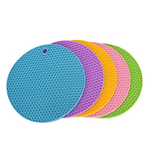 Black Friday Sale 2022 Silicone Trivet Mats Round Pot Holder 5Pcs Multi-Purpose Hot Pot Mats Hot Pad Jar Opener Spoon Rest Heat Resistant Non-slip Durable Flexible Dishwasher Safe for Home Use Black Friday Sale 2022 Silicone Trivet Mats Round Pot Holder 5Pcs Multi-Purpose Hot Pot Mats Hot Pad Jar Opener Spoon Rest Heat Resistant Non-slip Durable Flexible Dishwasher Safe for Home Use