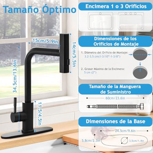 Llave monomando para tarja 29 Imagen adicional