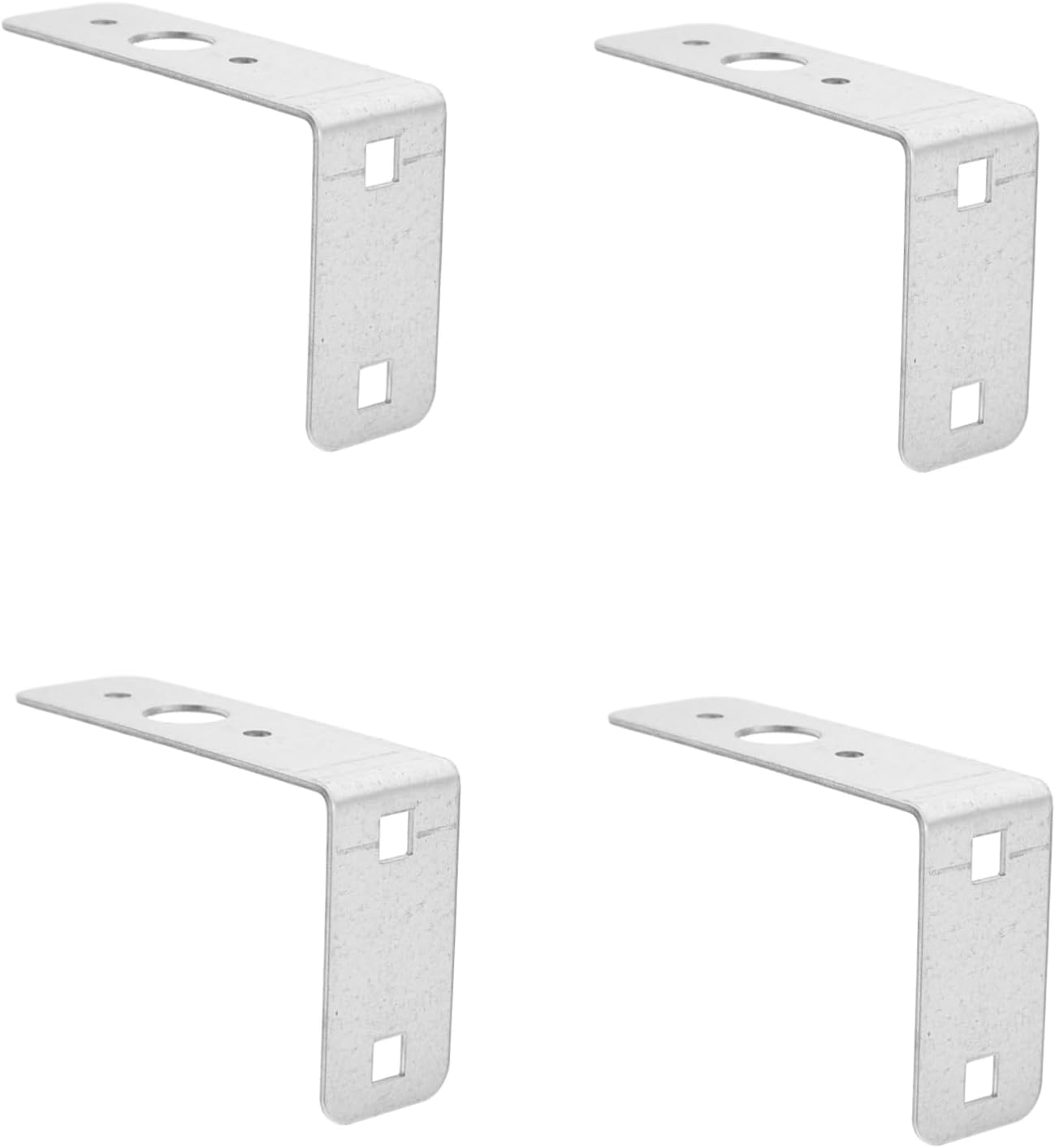 4pcs Shaped Trailer Tail Light Bracket Tail Light Socket for Towing Accessories Boat Trailer Bracket Garage Door Track