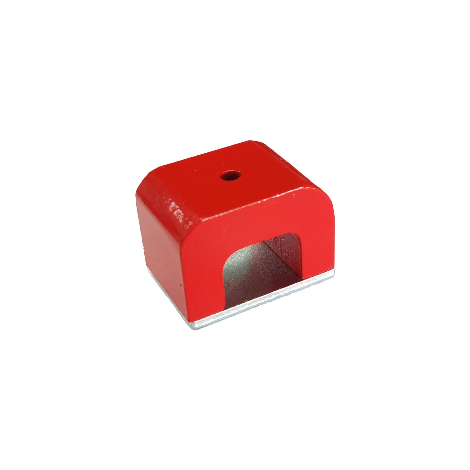 1.77" Strong Horseshoe Alnico Magnets, Red Cast Horseshoe Magnet with Keeper,U Shaped Magnet for Education,30 lbs Heavy-Duty Alnico Powerful Nail Polish Magnets