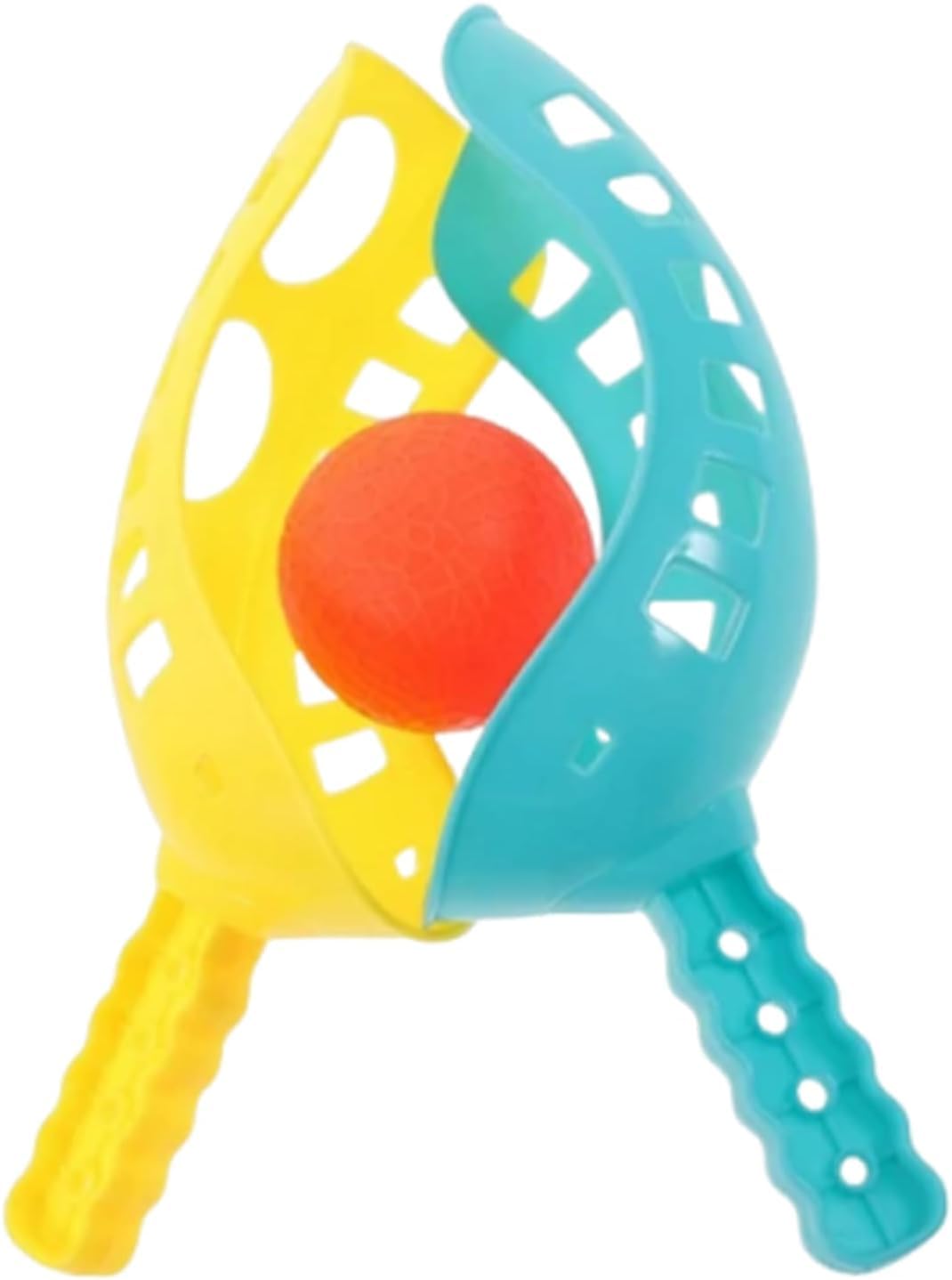 Scoop Ball Game Interesting Interactive Funny Toss & Catch Set Outdoor Sports Beach Game for Kids Game Scoop Air Toss for Activity Backyard Classic Garden Lawn Party Game (Random Color)