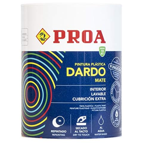 PROA PLÁSTICA INTERIOR MATE DARDO Blanco Cover