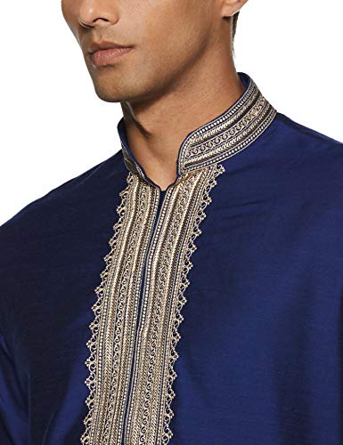Image of Ethnix by Raymond Men's Poly Viscose Kurta Pyjama
