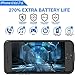 LoHi Battery Case, for iPhone 8/7 / 6s / 6 Portable & Protective 5000mAh Capacity Extended Smart Battery Charging Case, Support Headphones, 4.7'' Black