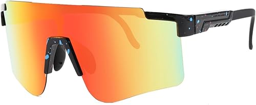 Miniatura 1 de MALIDAK Gafas de sol deportivas para hombres y mujeres, jóvenes, gafas de sol de béisbol, protección UV400, gafas de ciclismo para hombres