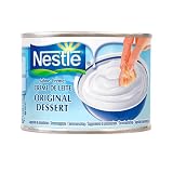 Crema de Leche Nestlé Original Dessert 170 g - Textura Cremosa para Postres - pack de 3 latas