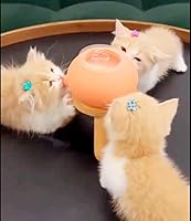 Vista 3 de Alimentador de leche para gatitos y cachorros, comederos para cachorros para múltiples cachorros, de silicona de grado alimenticio para gatitos