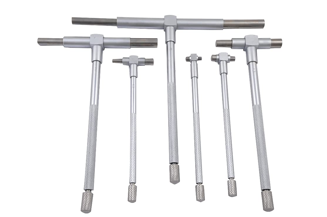 Hhip télescopique Jauge Lot (différentes gammes : 5/16–15,2 cm – 30,5 cm), 6 Piece, 5/16-6" Range, 1