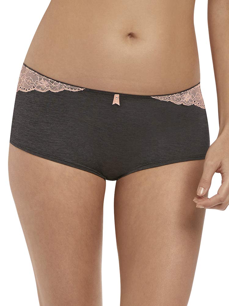 Freya Women's Charcoal Chi Low Rise Boy Short, Xs