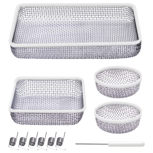 Eazy2hD 4 Pack Flying Insect Screen for RV Refrigerator Vents RV Furnace Vent Cover RV Furnace Bug Screen for Camper Vents