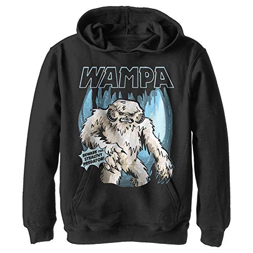 Pull Star Wars Wampa Cave enfant noir : vêtement à capuche chaud pour garçon