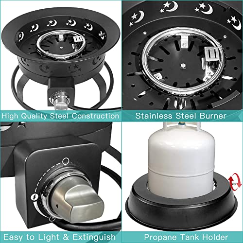 FOOPIT-Portable-Propane-Fire-Pit-Camping-Small-Smokeless-Gas-Firepit-Outdoor-Fireplace-Round-Steel-Bonfire-Pits-for-Outside