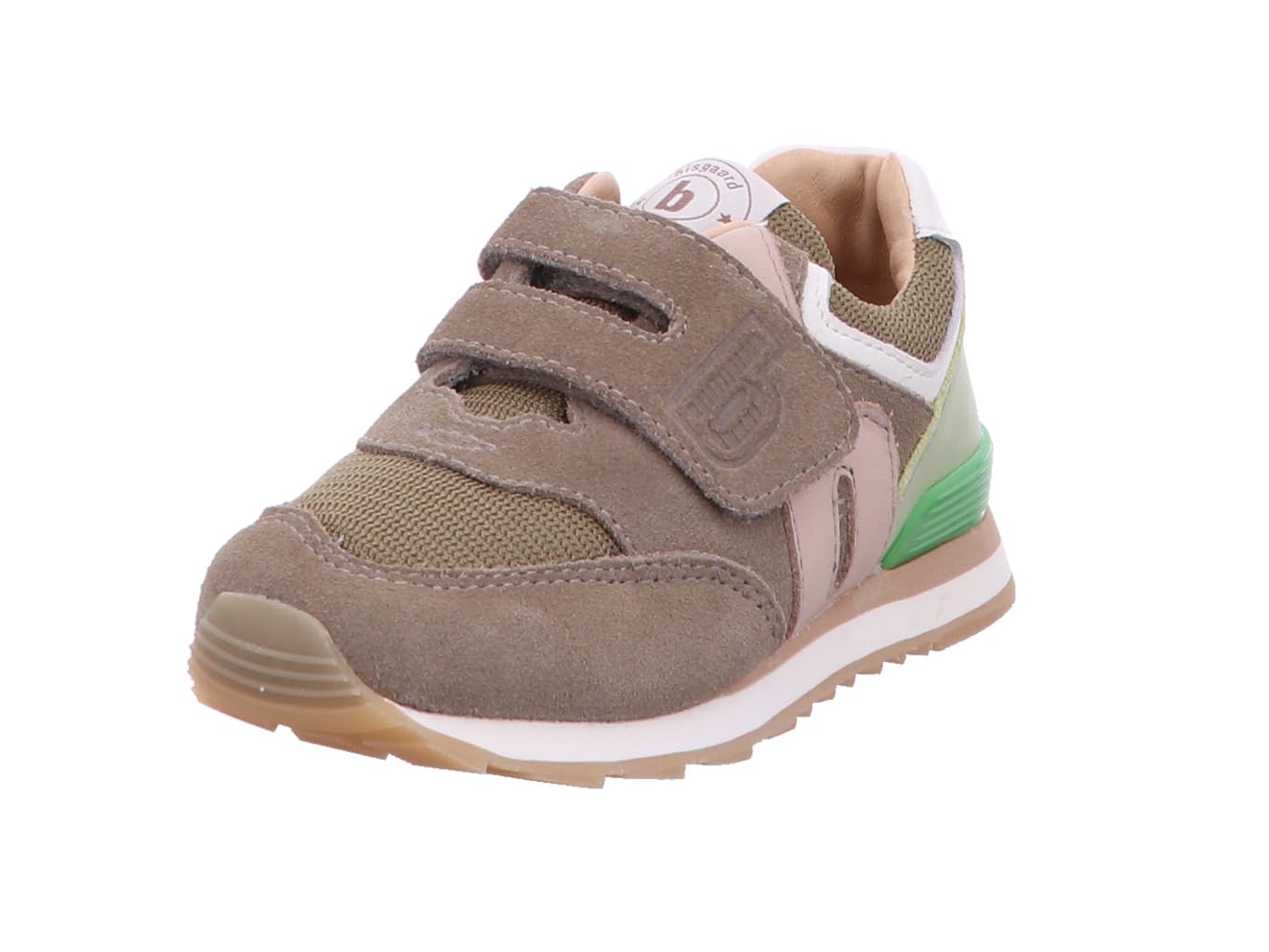Bisgaard Winston, Unisex Kinder Sneaker, Khaki,