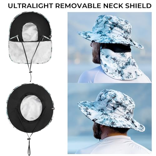 Image of KastKing Sol Armis UPF 50 Boonie Hat - Sun Protection Hat, Fishing Hat, Beach & Hiking Hat, Paddling