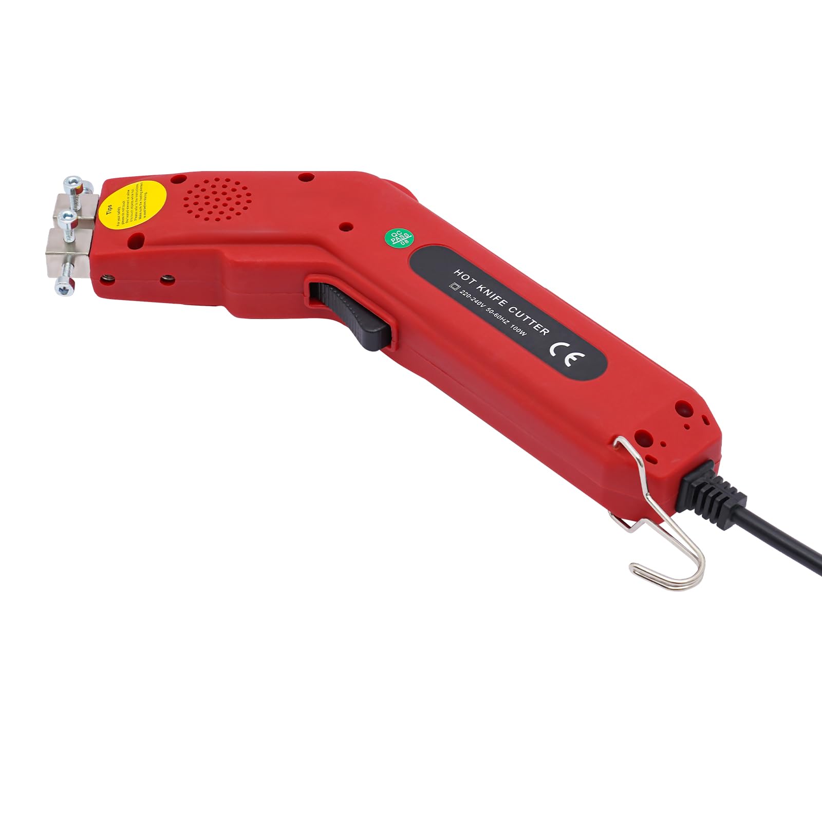 100W Styroporschneider, 220V Elektrische Heißmesser Schaumschneider Tragbar Hand Heißschneider, Heißmesser-Seilschneider für Indoor und Industrielle Arbeiten Verwendet Werden