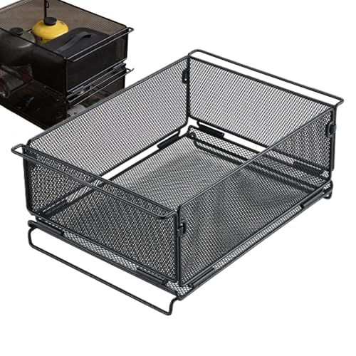 Heavy Du - Cestas plegables de alambre Sto – Cesta Lar nic para veterinarios, frutas, cocina, congelador, camping y uso al aire libre, mesas y accesorios versátiles