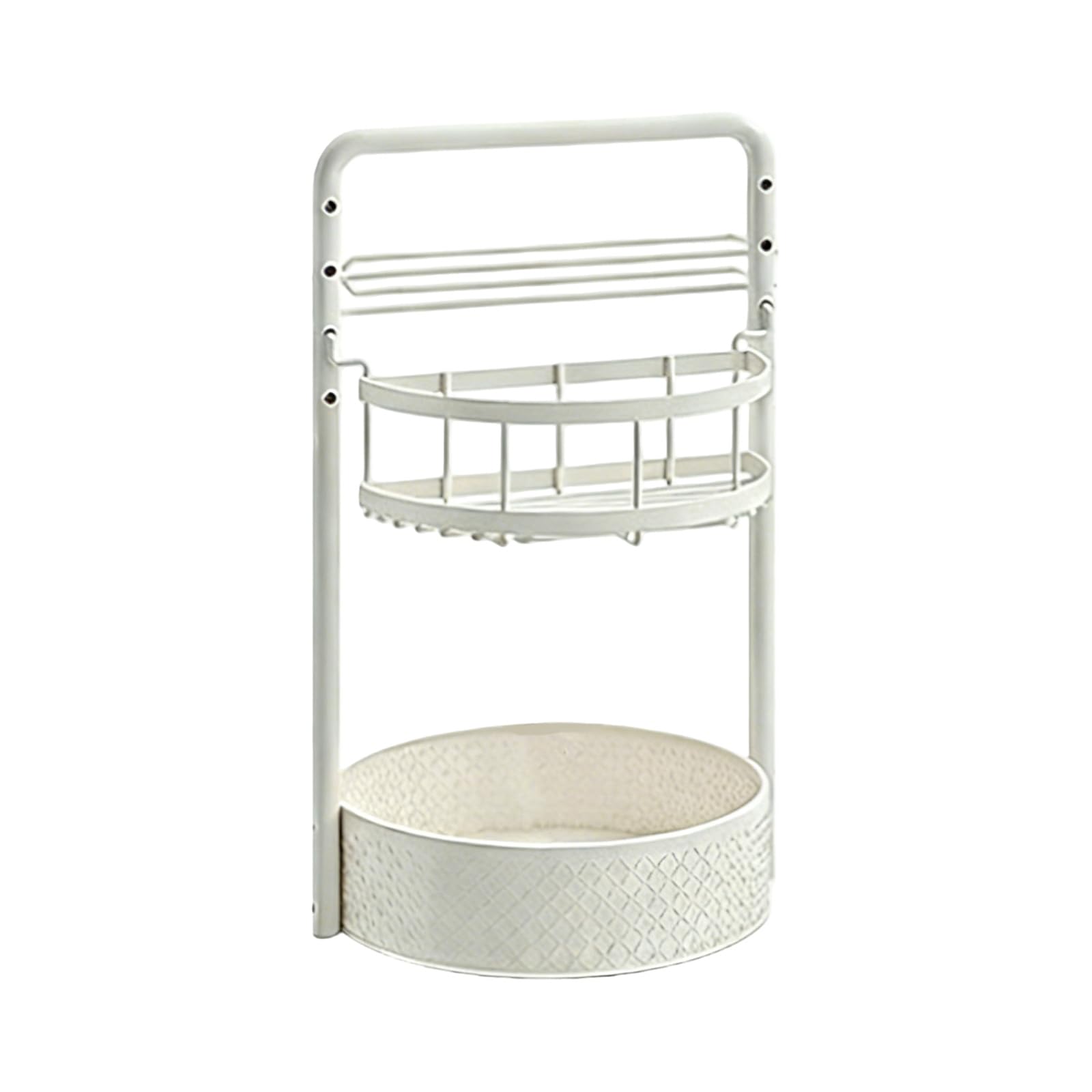 Rotating Condiment Rack with Detachable Holder Easy Assembly Seasoning Bottle Stand for Kitchen or Outdoor BBQ Use Easy Assemble Shelf