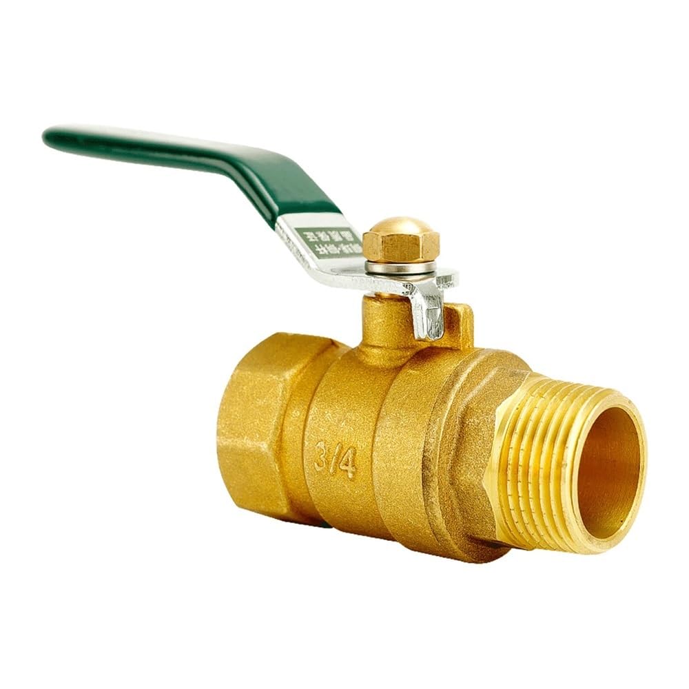 Robinet d'arrêt à bille en laiton H59 durable DN50 pour réseau domestique