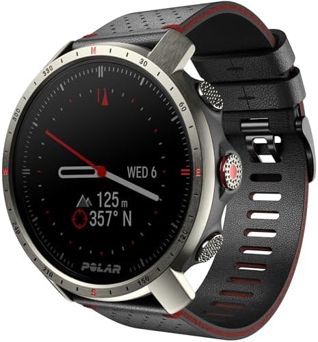 Polar Grit X Pro Titanium - Smartwatch Multiesportivo com GPS, Du...
