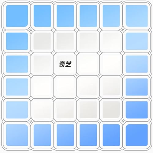 Miniatura 3 de QY Qifan S 6x6 Cubo mágico brillante sin pegatinas MoFangGe Qifan S 6x6x6 Speed Cube Puzzle Juego Juguetes