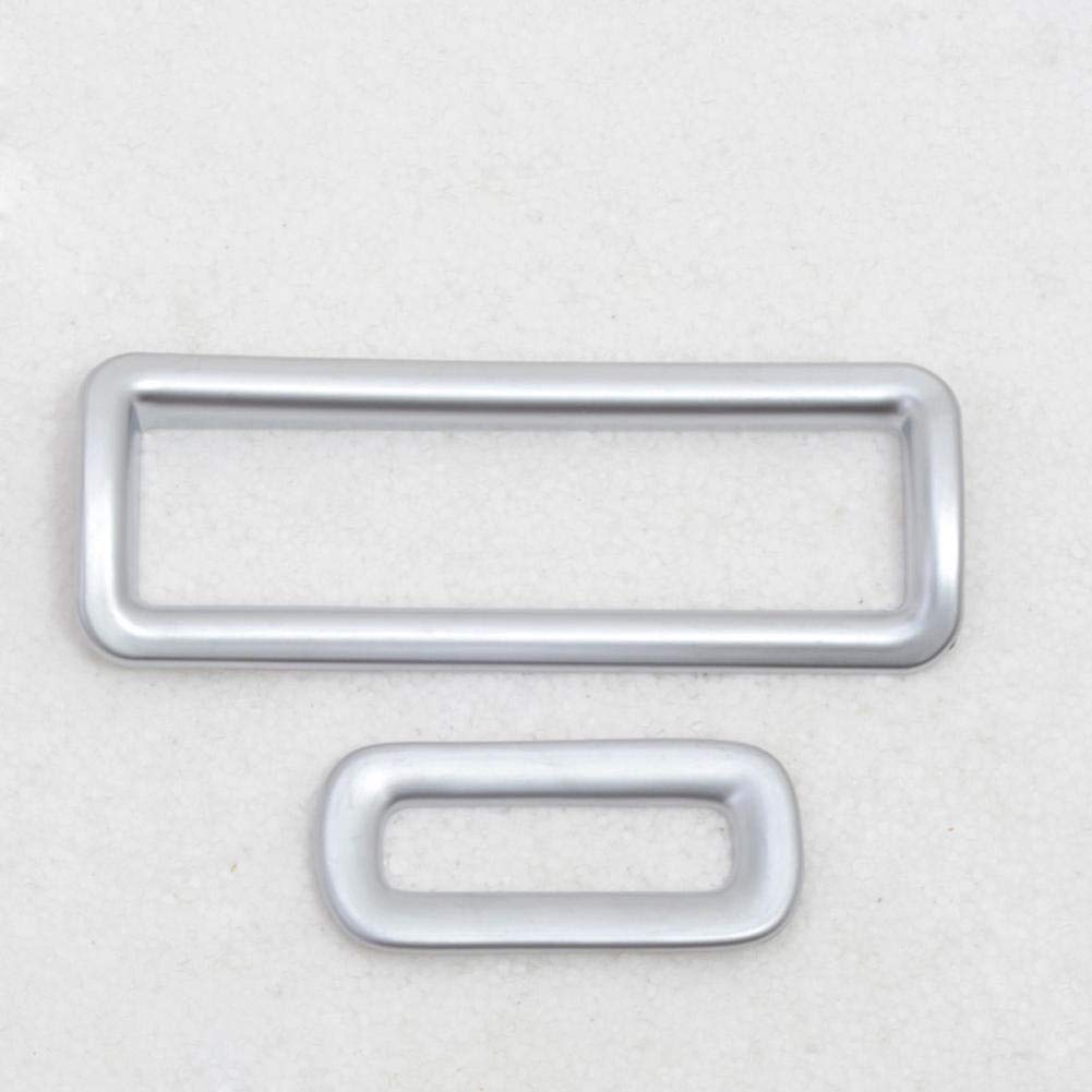 YXNVK Car ABS Matte Headlight Switch Control Button Cover Trim Interior Decorative Frame, For Nissan Murano 2015-2017 2018