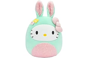 Squishmallows 8" Easter Hello Kitty with Bunny Ears