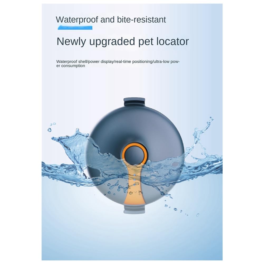 Localizzatore GPS Portatile Universale 4G Dispositivo Anti-Smarrimento per Animali Domestici Localizzatore GPS Solare Dedicato Facile da Installare Facile da Usare