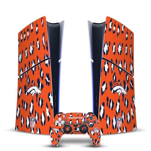 Autocollant PS5 Slim Denver Broncos : protégez votre console contre la poussière et les rayures