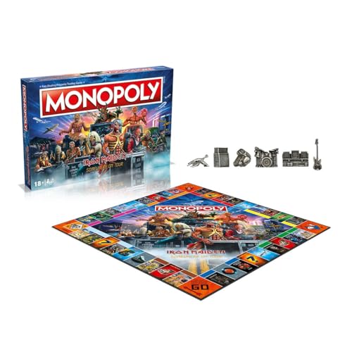 Monopoly Iron Maiden edición coleccionista juego de mesa miniatura 3