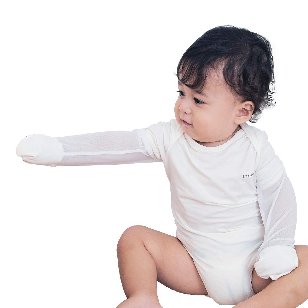 Edenswear Moufles d'été en maille infusée de zinc pour enfants souffrant d'eczéma