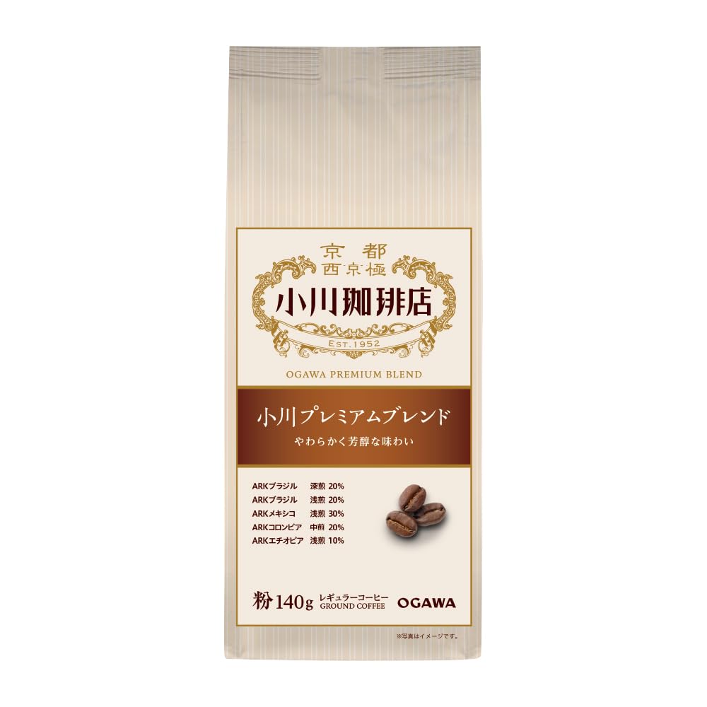 小川プレミアムブレンド　粉140g×16袋 Amazon.co.jp: 小川珈琲店 小川プレミアムブレンド 粉 140g : 食品