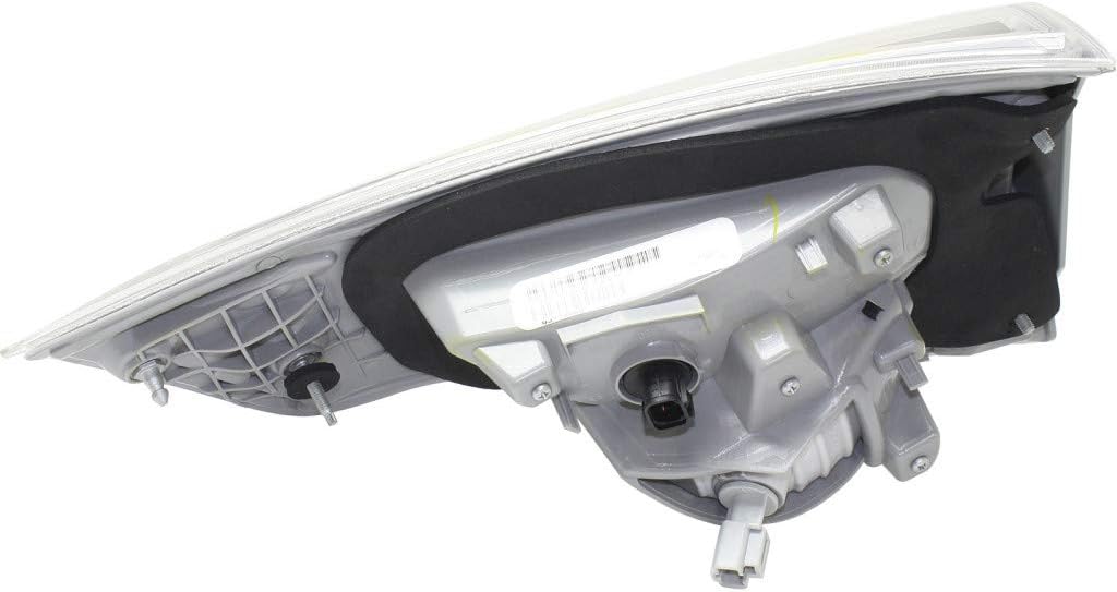 For Toyota Corolla Tail Light Assembly 2017 2018 2019 Passenger Side | Pink Lens | Inner | TO2803135 | 81580-02A50