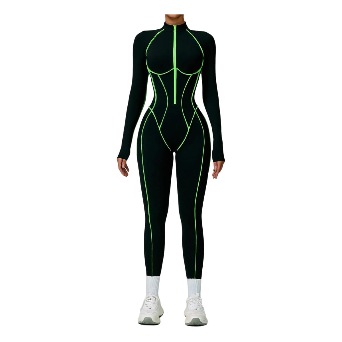 Ropa de yoga para mujer traje de una pieza para entrenar en el gimnasio