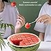 Watermelon Slicer Choxila,Stainless Steel Watermelon Cutter Cool Watermelon Knife Fun Watermelon Cutting Tool with 2PCS Forks