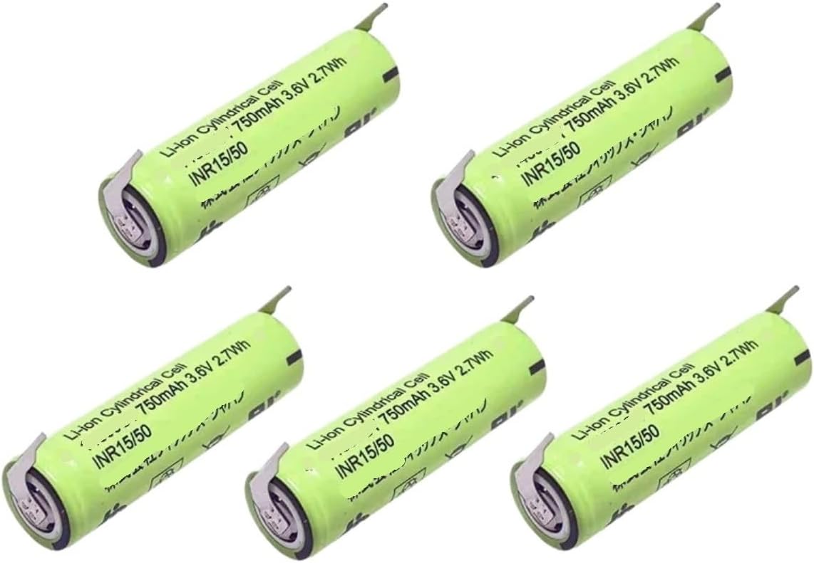 4/5PCS 750mAh Electric Toothbrush Li-ion Battery - Compatible with Philips Sonicare HX6730 HX9340 HX6510 HX6511 HX6970(4PCS)