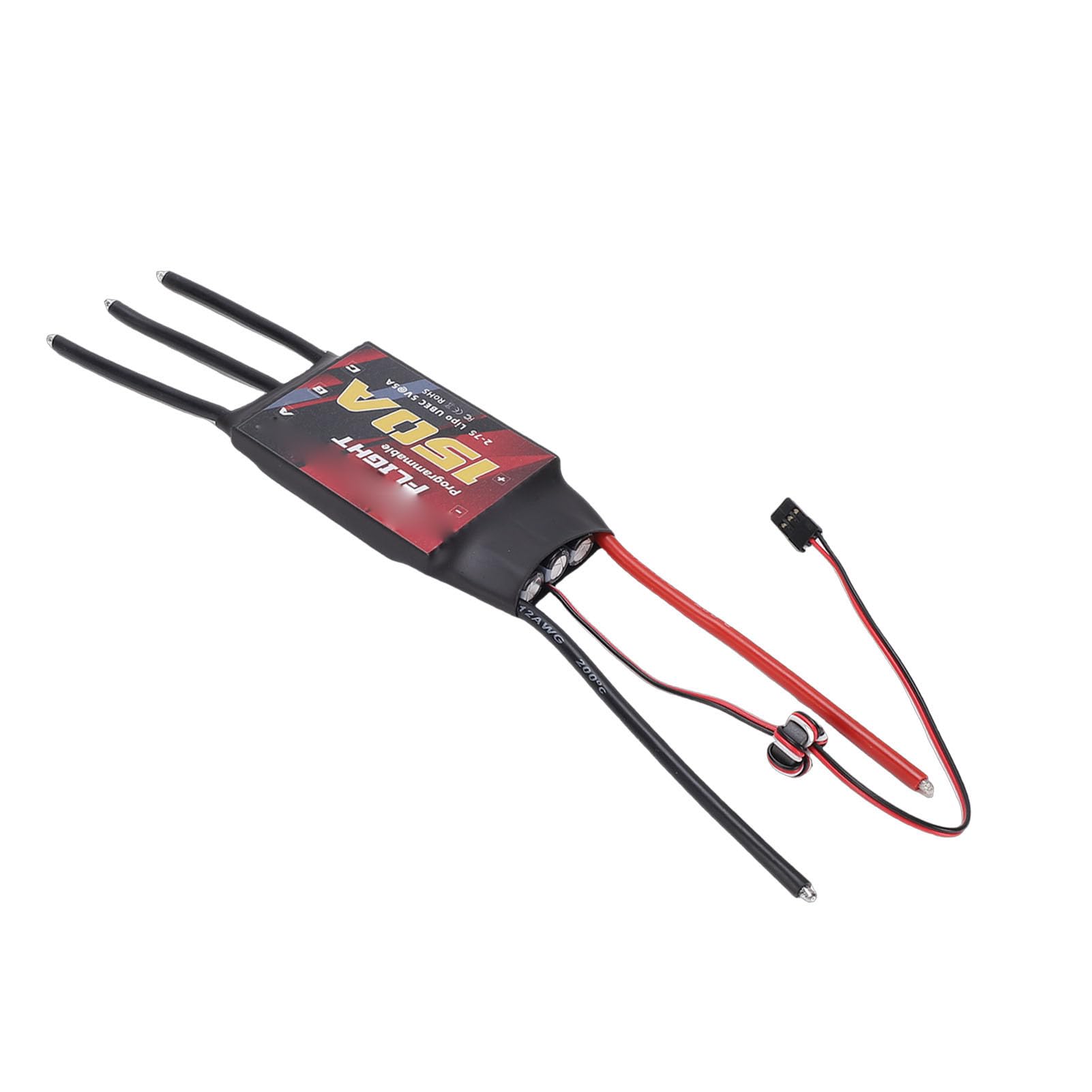 Demeras Stabilny Bezszczotkowy ESC 150A do Elektrycznego Kontrolera Prędkości Drona ze Stałym Skrzydłem