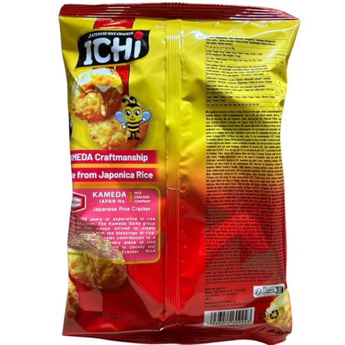 ICHI Crackers de Riz au Miel & Soja - Snack Japonais 100 g – vue 2