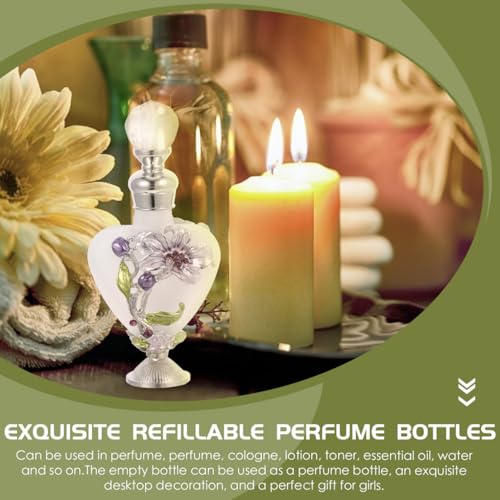 Bouteilles de parfum Moyen-Orient FRCOLOR cadeau idéal pour huile aromathérapie - 5