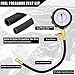 0-140PSI Fuel Injector Injection Pump Pressure Tester, Fuel Pressure Tester Kit, Universal Fuel Pump Pressure Tester Gasoline Car Truck Motorcycle Diagnostic Tool