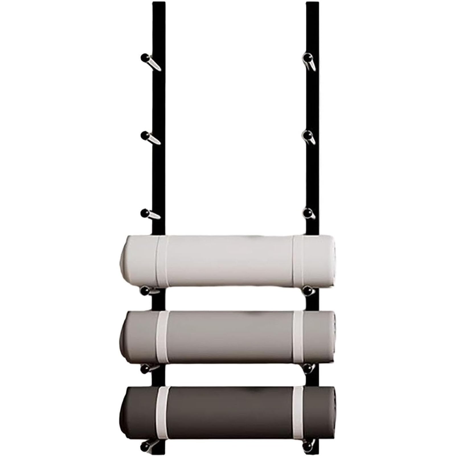 Support tapis de yoga suspendu pour libérer le sol et organiser le matériel de sport