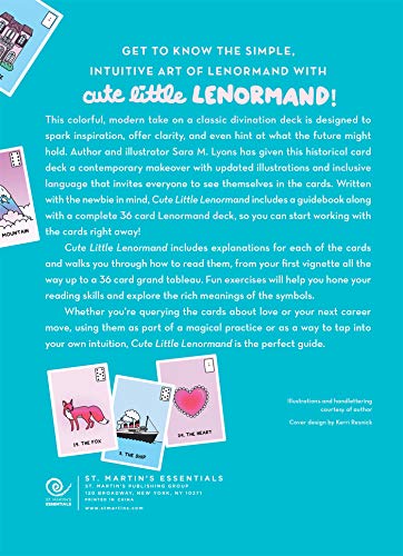 Cute Little Lenormand: Easy, Intuitive Fortune Telling with a 36 Card Lenormand Deck